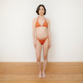 the-in-between bikini top terracotta