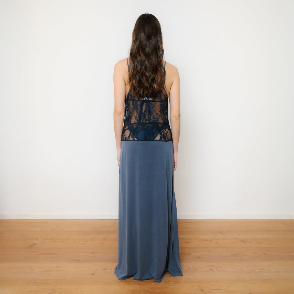 the-last-seat dress blue