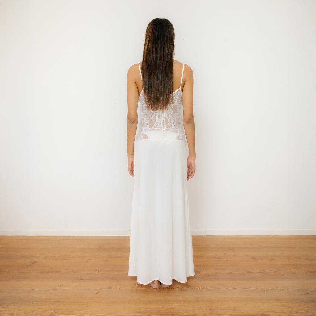 the-last-seat dress white
