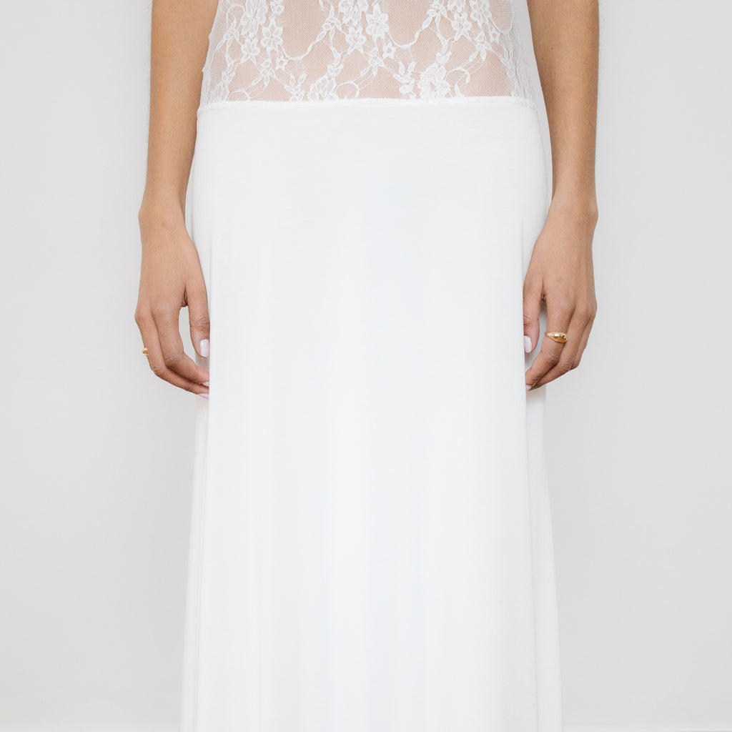 the-last-seat dress white