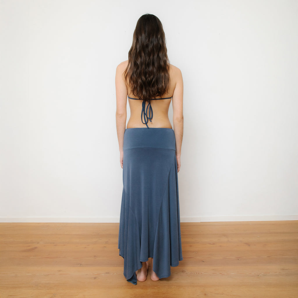the-almost skirt blue