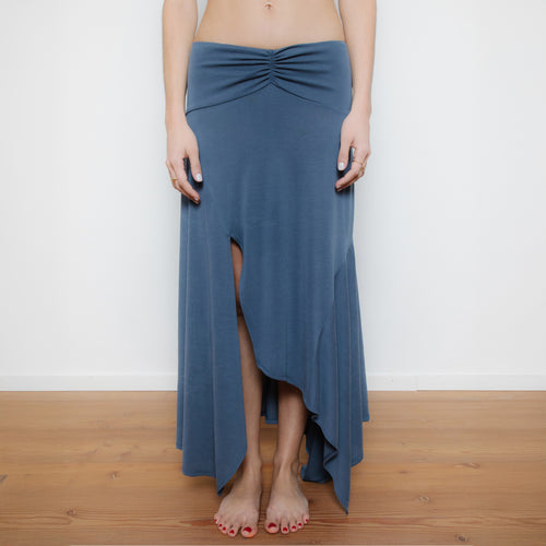the-almost skirt blue