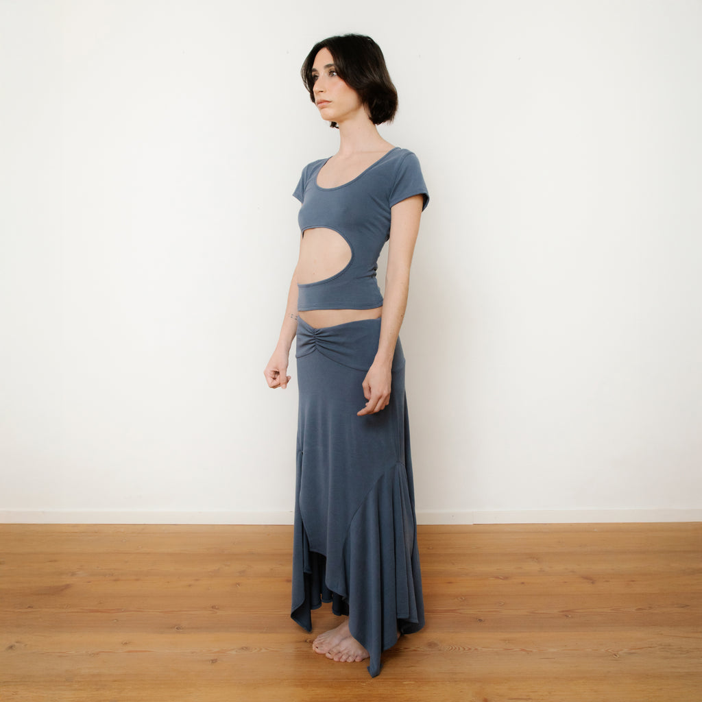 the-body top blue