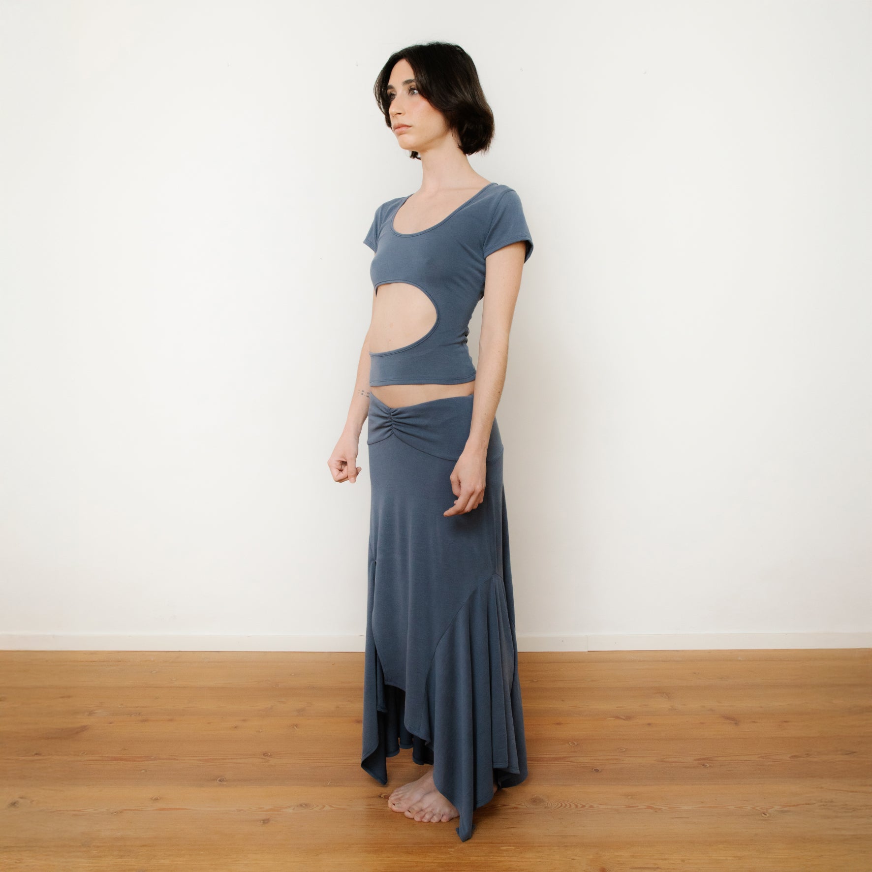 the-body top blue